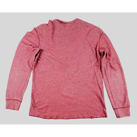 Tony Hawk Mens Heather Red T-Shirt Long Sleeve Size Small JH1261 - Picture 2 of 5